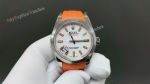 Rolex Milgauss 3131 Movement 40mm Orange/Black Rubber Band 904L Steel Watch